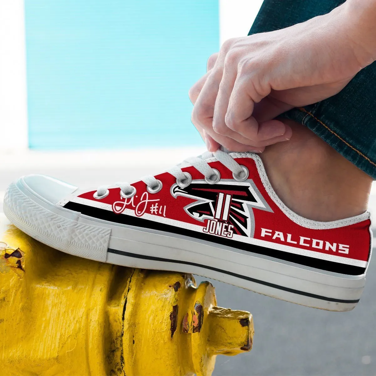 julio jones mens low cut sneakers cut