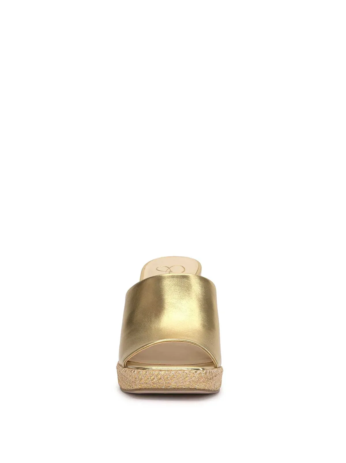 Kashet Mule Platform Sandal in Gold