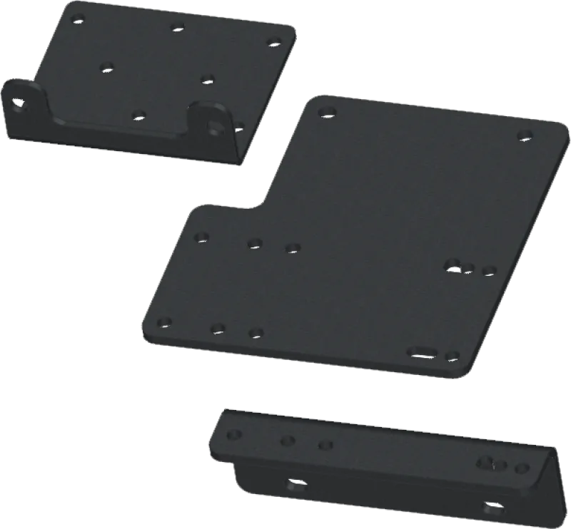 KFI 14  Kawasaki Mule 4000/4010 4x4/2x4/Trans4x4/ 09-14 4000/ 4010/Diesel Mule 4x4 Winch Mount