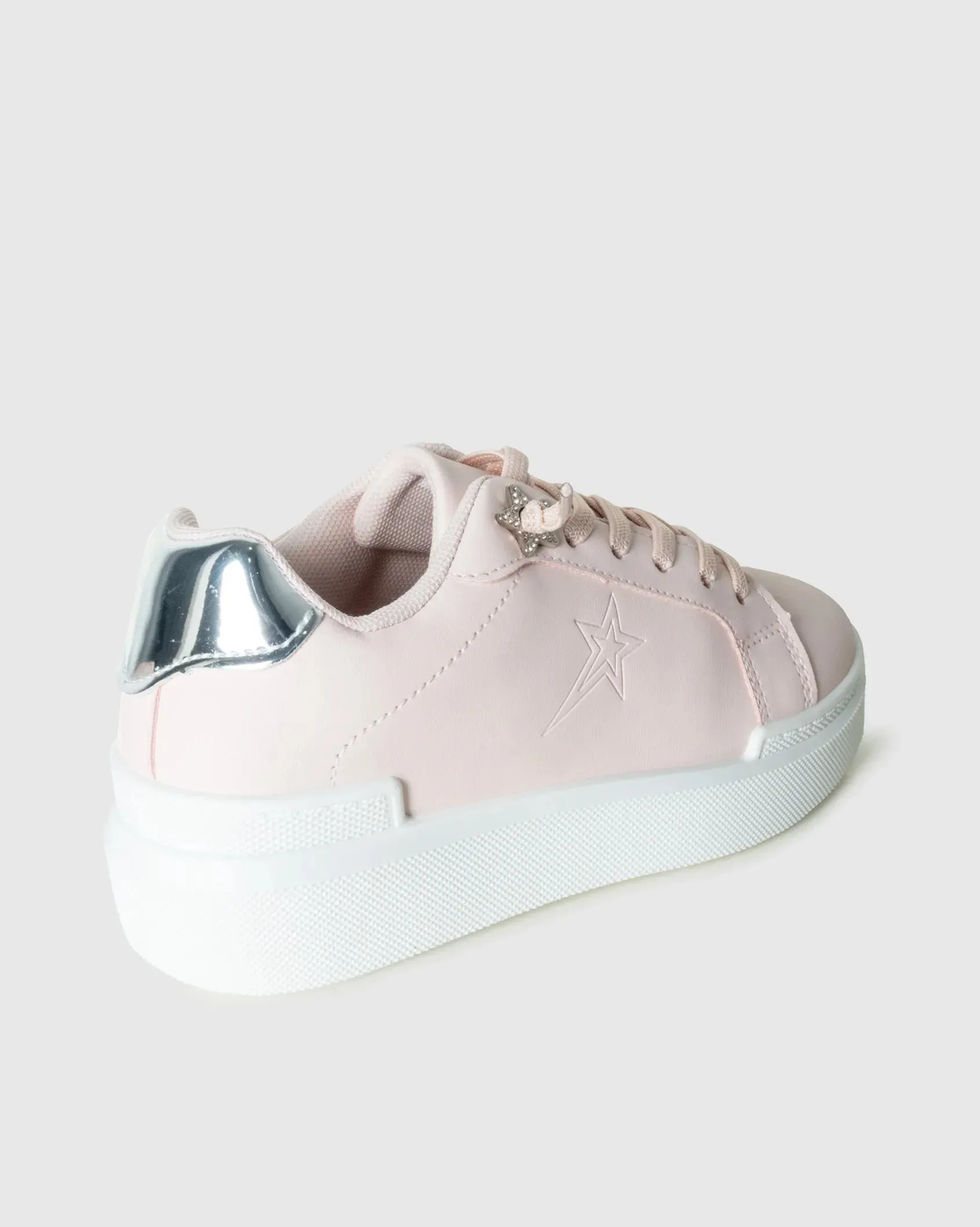 Kids Allie - Star Sparkle PU Sneaker