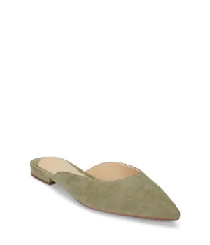 Lauren Ralph Lauren Londyn Mule Olive Fern 8.5 B (M)