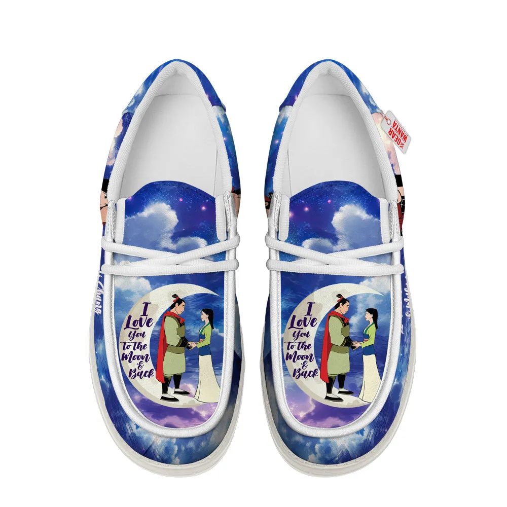 Li Shang And Mulan Loafer Shoes