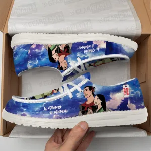 Li Shang And Mulan Loafer Shoes