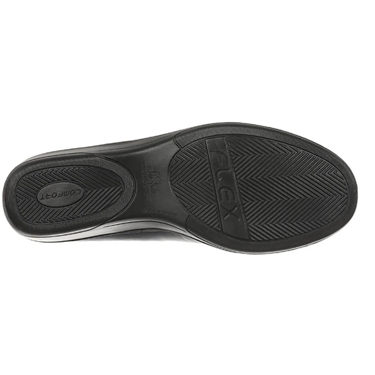 LifeStride Womens Ida Stretch Faux Leather Loafer Heels