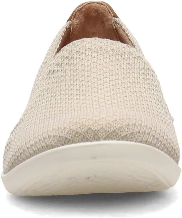 LifeStride Women's Next Level Slip-On Sneaker, Cream, 8.5 Wide