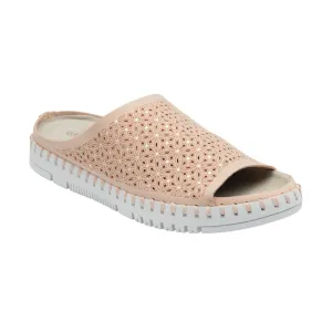 Lotus Maja Women's Open Toe Slip On Mule Pink