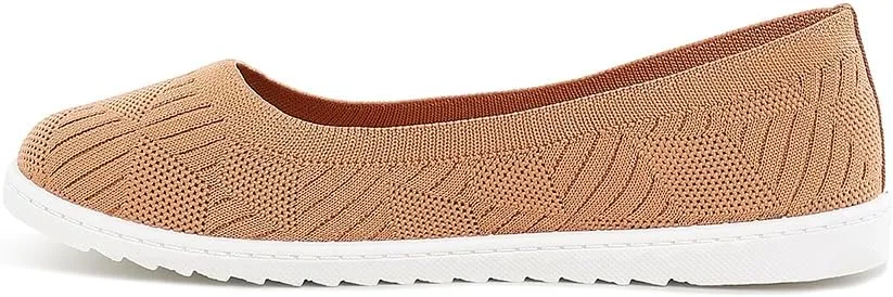 Lubna Knitted Flat Ballet Flats