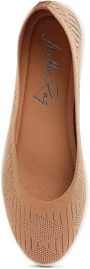 Lubna Knitted Flat Ballet Flats
