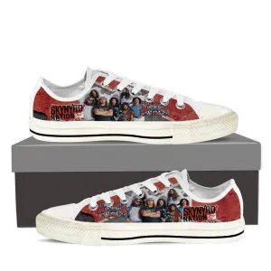 lynyrd skynyrd ladies low cut sneakers