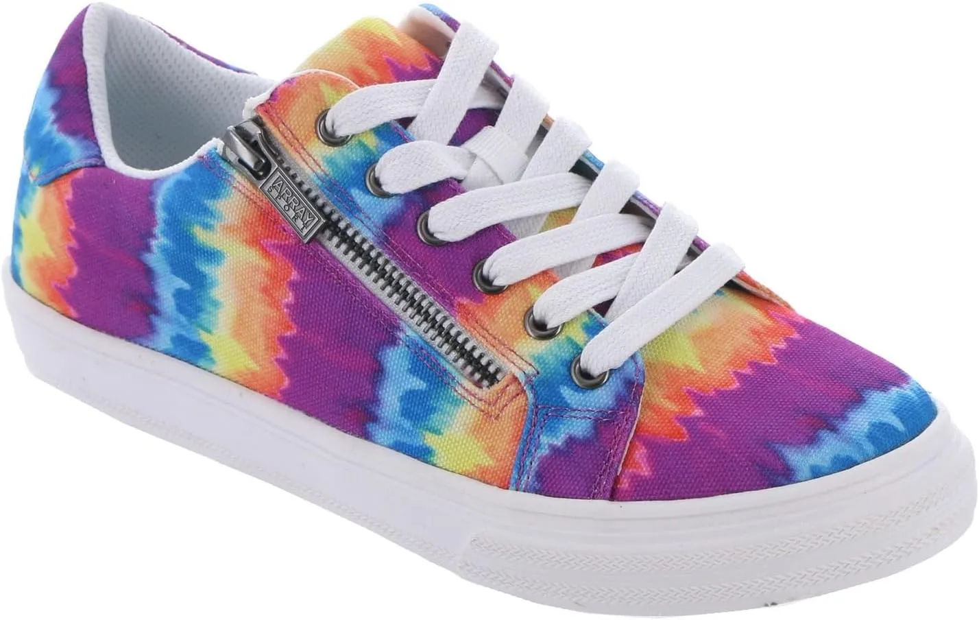Masseys Berkeley Canvas Women's Sneaker, 7 B(M) US, Tie Dye-Multi