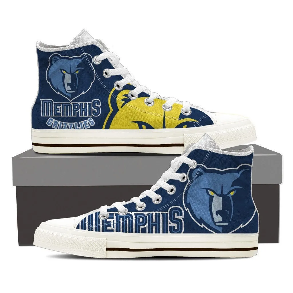 memphis grizzlies mens high top sneakers high top