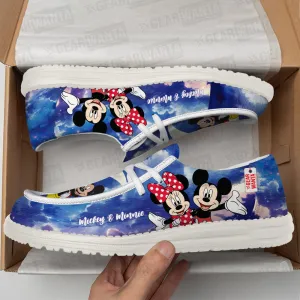 Mickey and Minnie Loafer Shoes