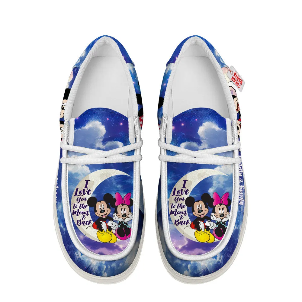 Mickey and Minnie Loafer Shoes