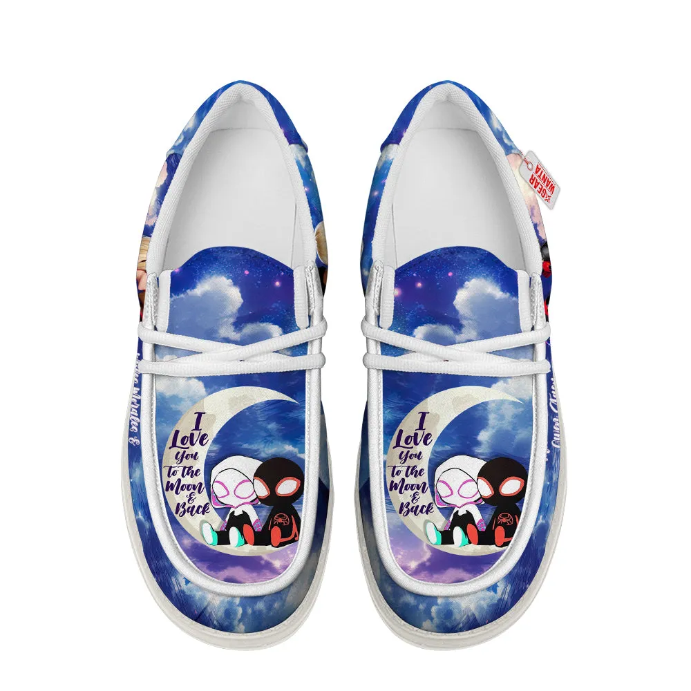 Miles Morales and Gwen Stacy Loafer Shoes