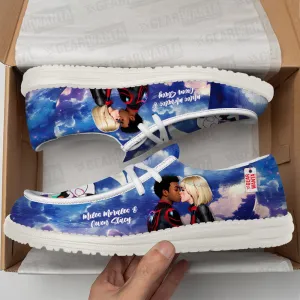 Miles Morales and Gwen Stacy Loafer Shoes