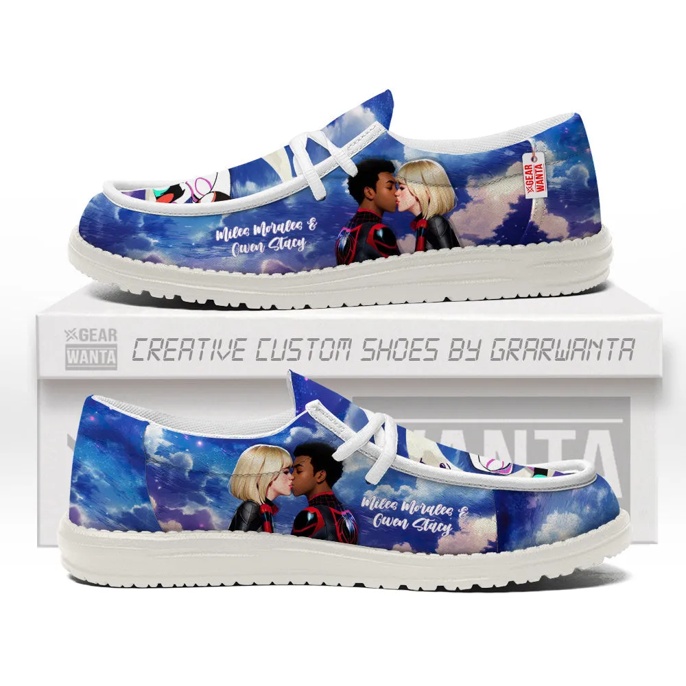 Miles Morales and Gwen Stacy Loafer Shoes