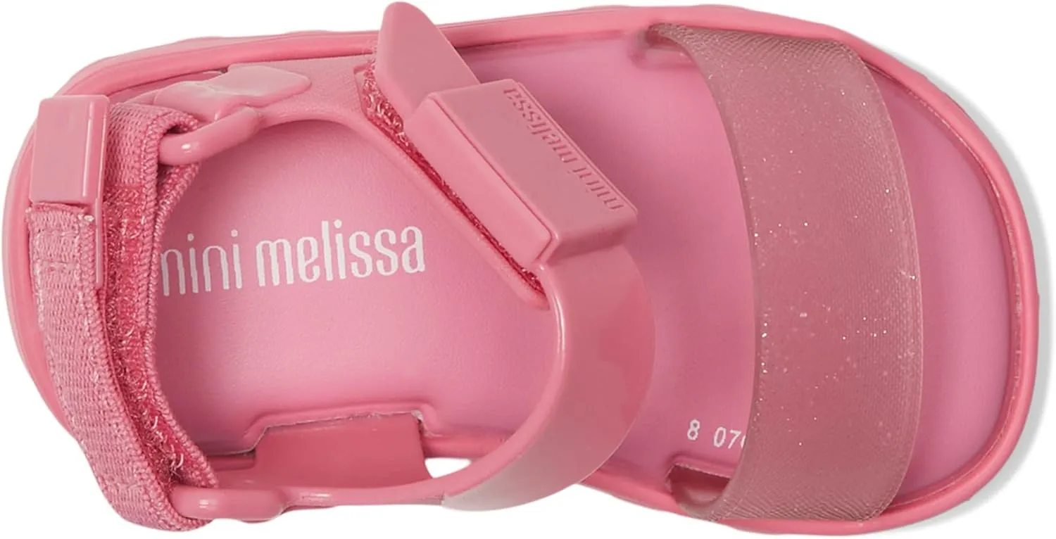 mini melissa Baby-Girl's Melissa Kick Off Sandal (Toddler/Little Kid)