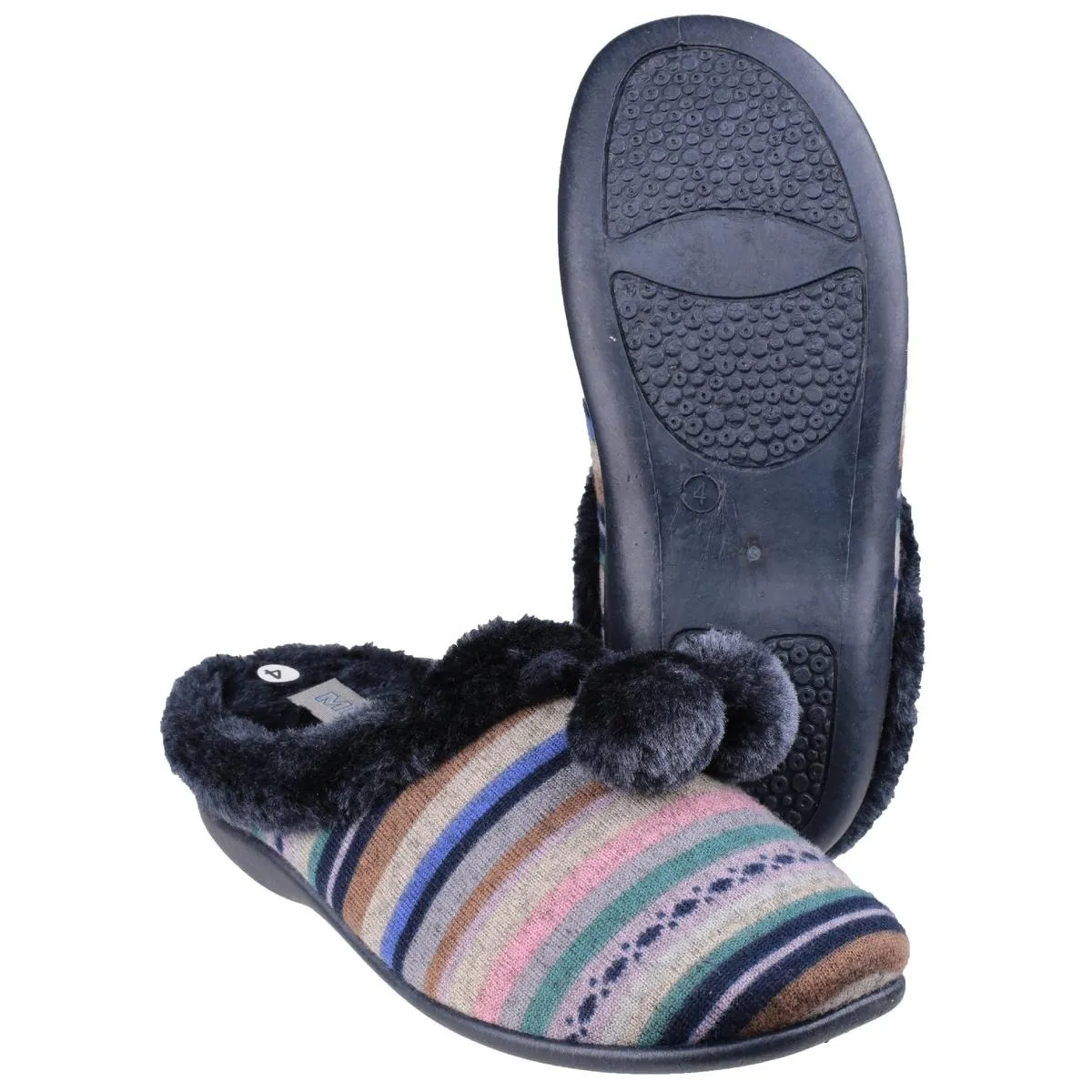 Mirak Chabilis Mule Slipper Blue