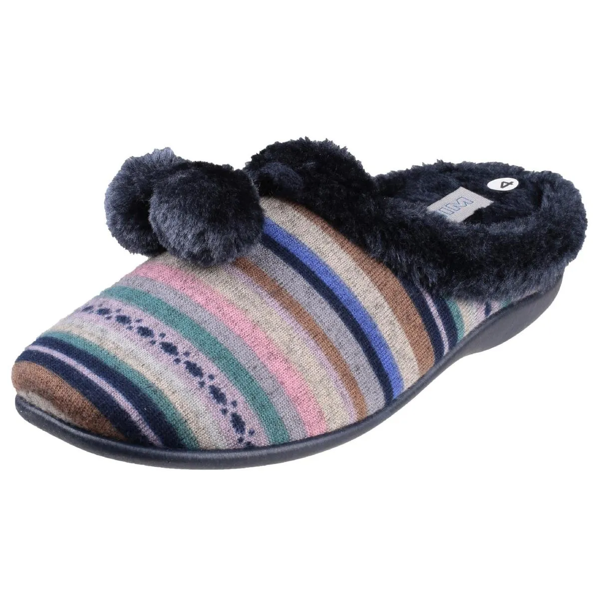 Mirak Chabilis Mule Slipper Blue