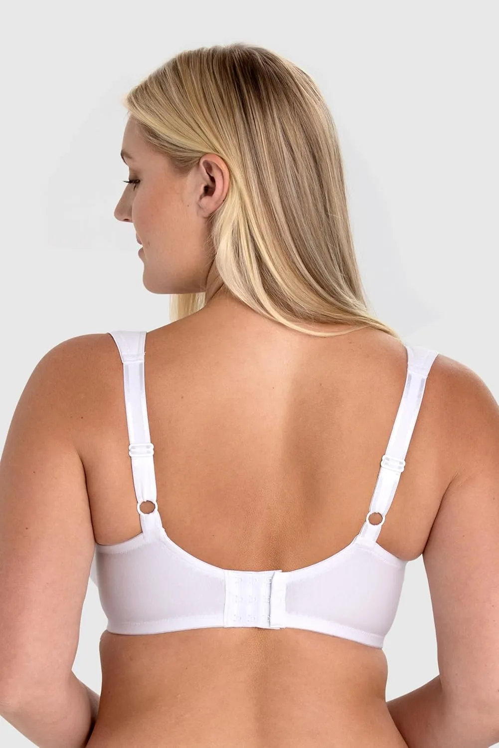 Miss Mary of Sweden Essence Non-Wired Cotton Bra with Lace Details