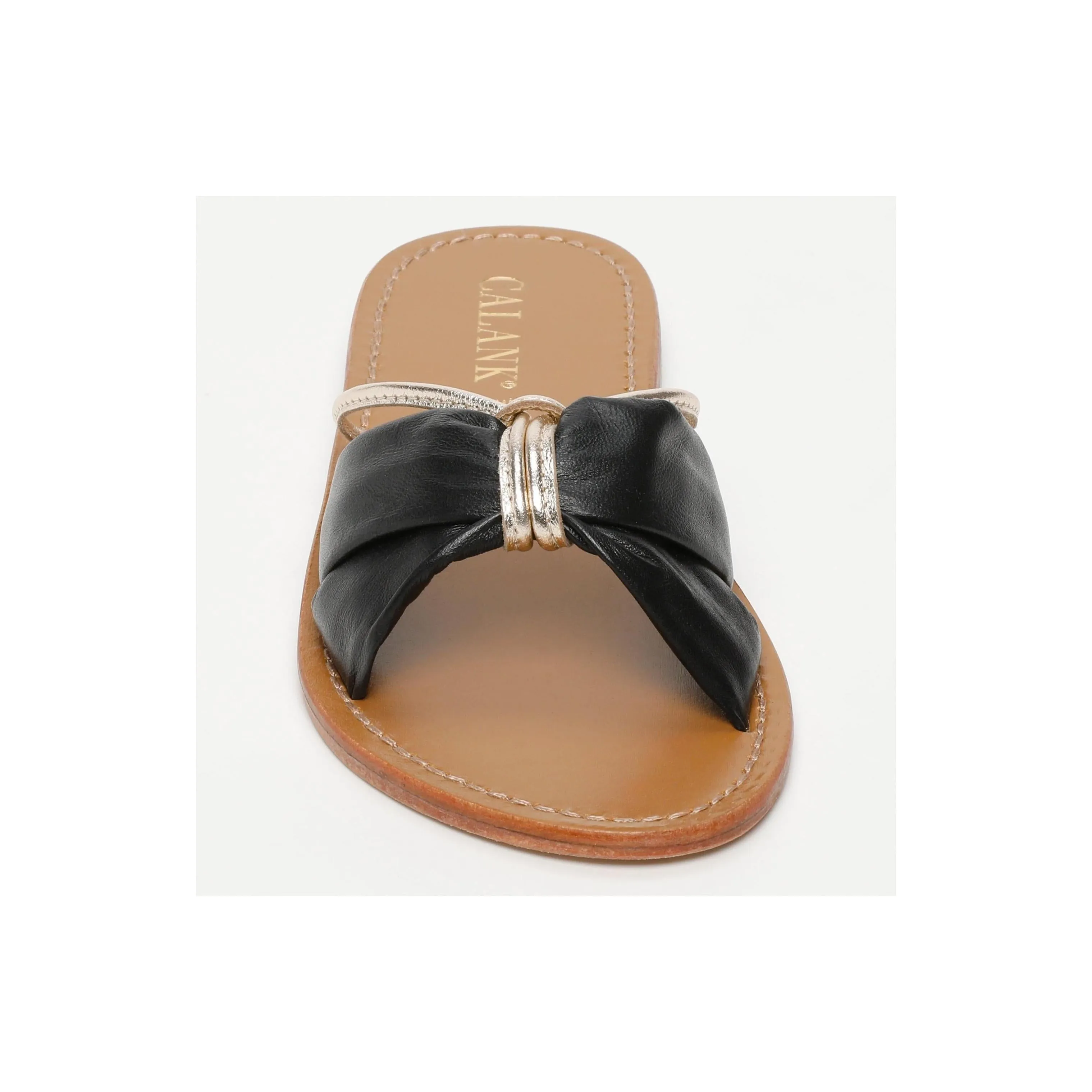 Mules Yacuma - Black/Gold