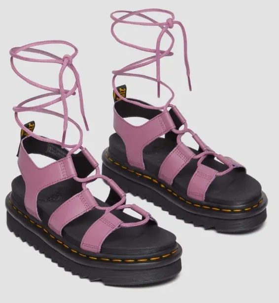 Nartilla Hydro Gladiatior Mauve Dr Martens Sandal