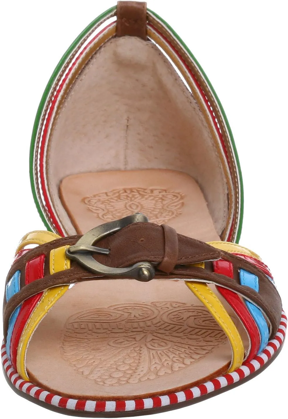 Naughty Monkey Women's Shredded Card Sandal