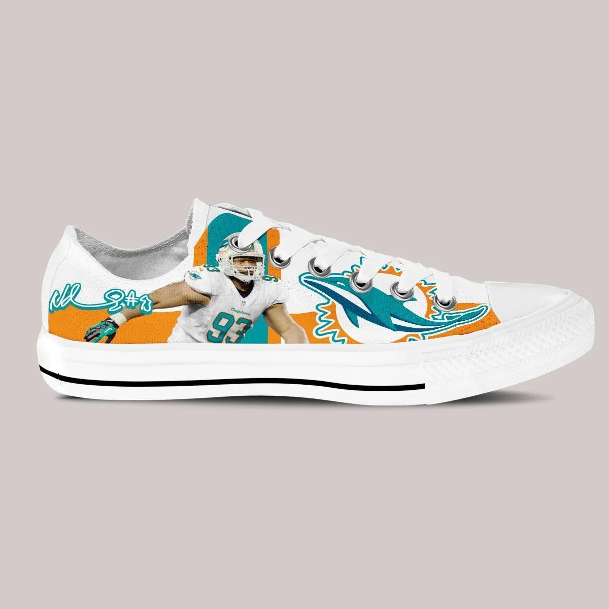 ndamukong suh ladies low cut sneakers