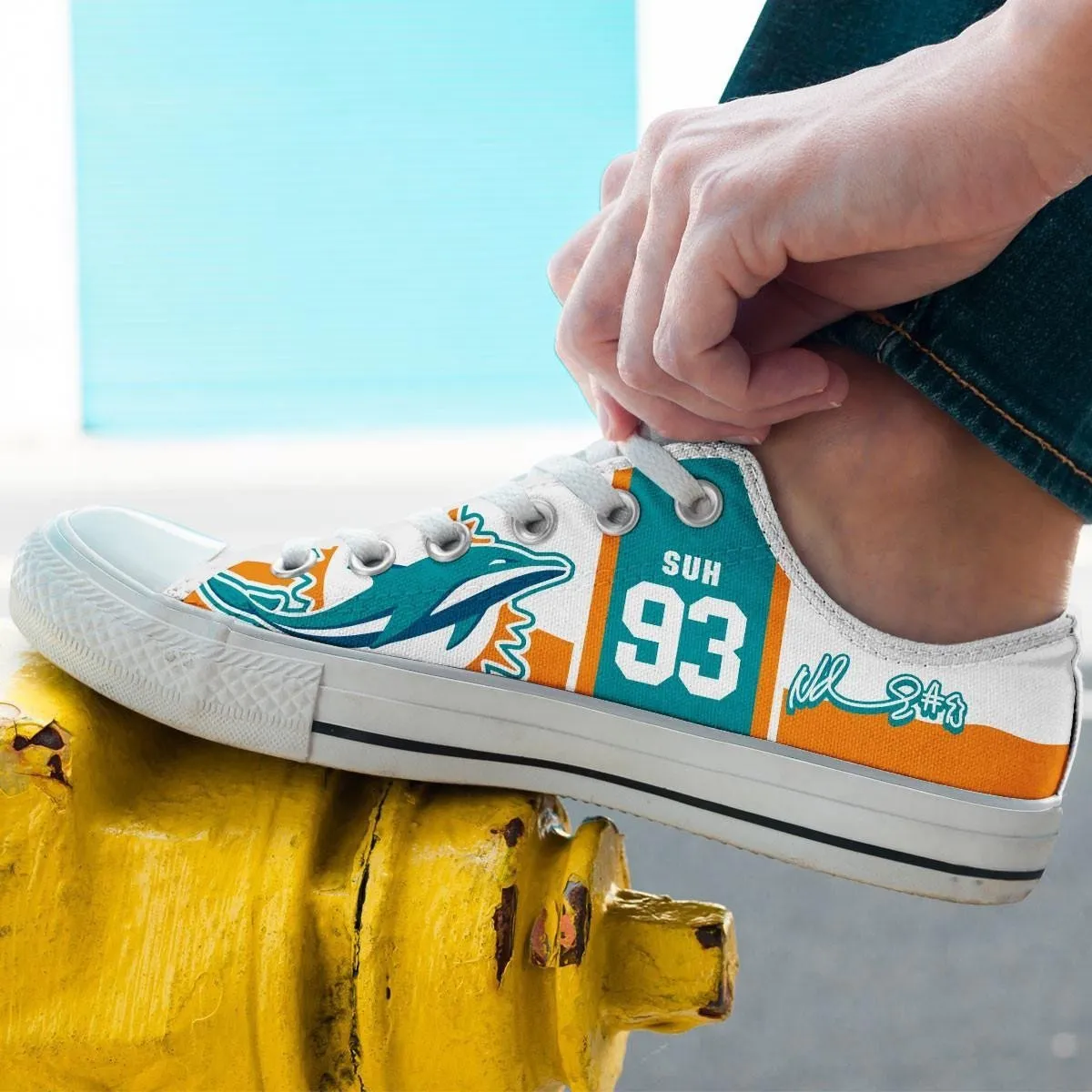 ndamukong suh mens low cut sneakers cut