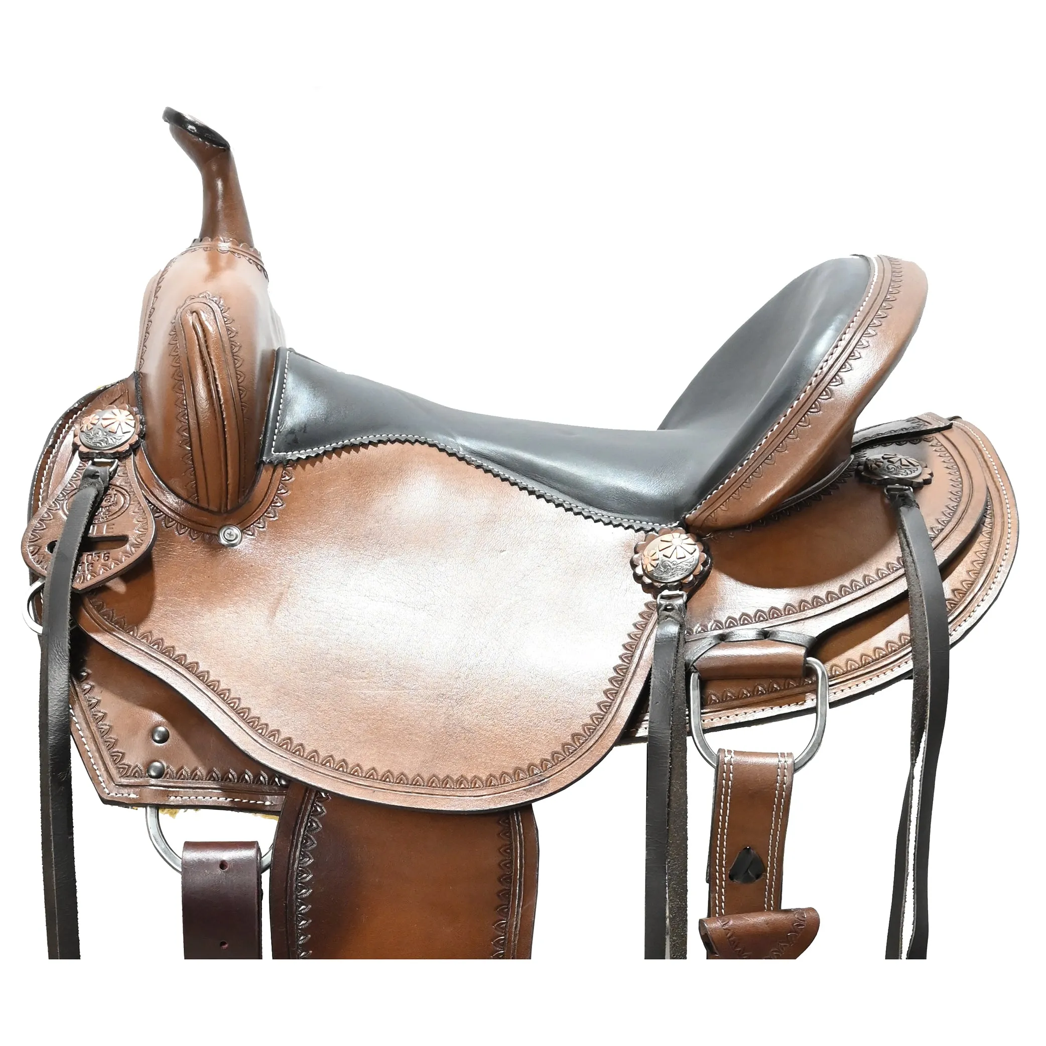 New! 16" Royal King by Tough-1 Moab Mule Trail Saddle
