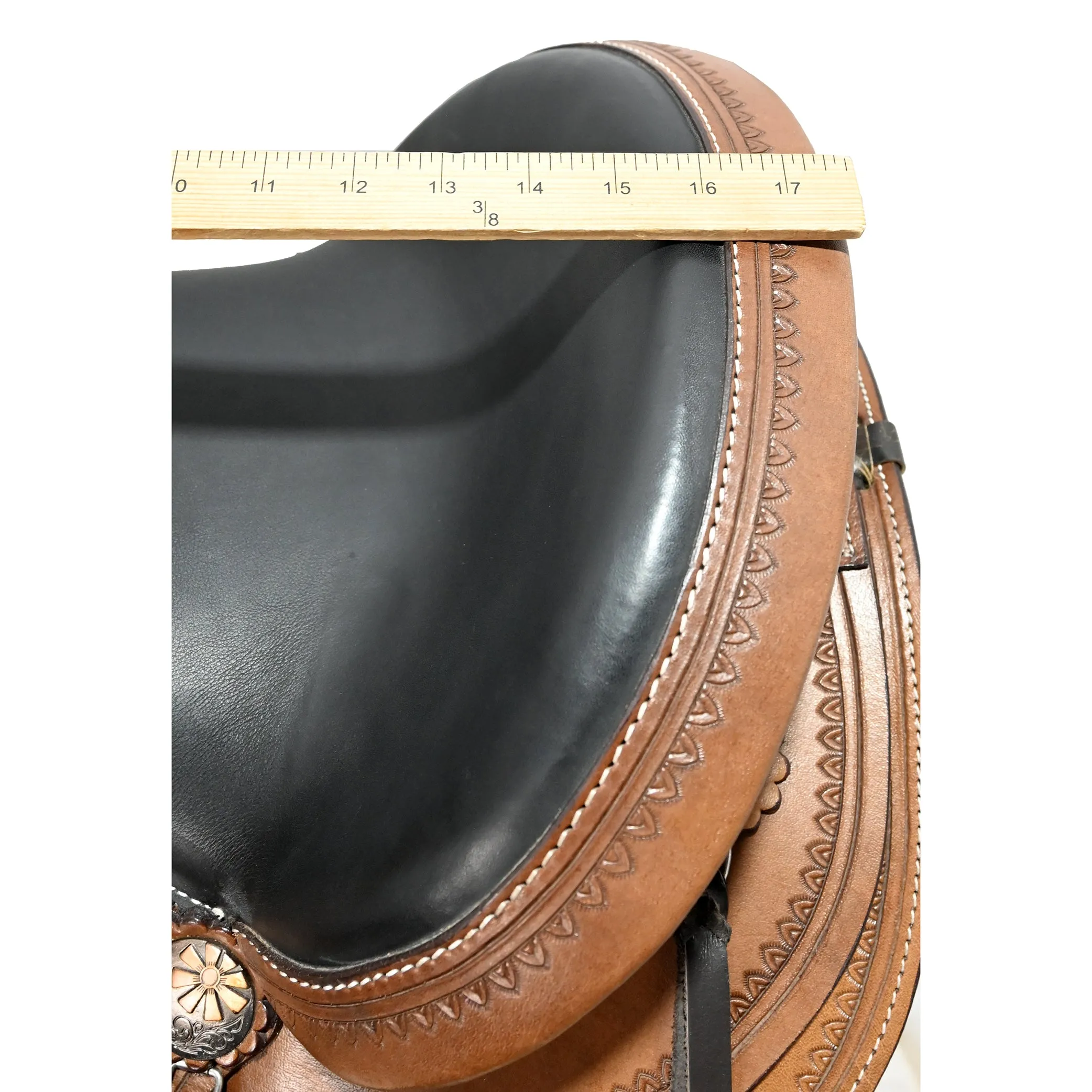 New! 16" Royal King by Tough-1 Moab Mule Trail Saddle