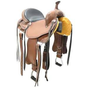 New! 16" Royal King by Tough-1 Moab Mule Trail Saddle