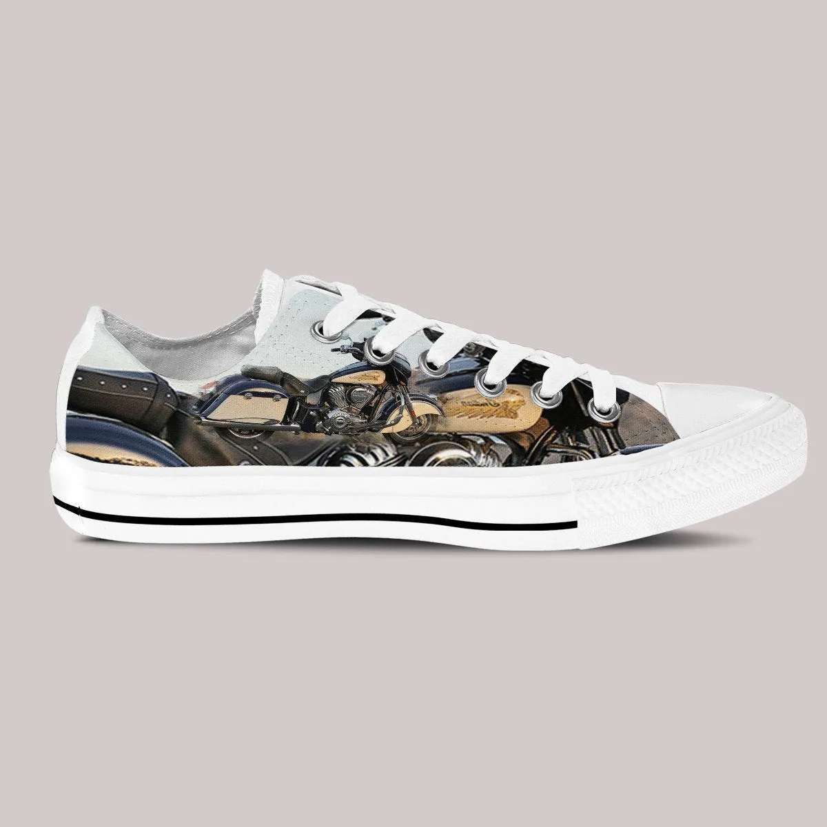 new indian motorcylce ladies low cut sneakers