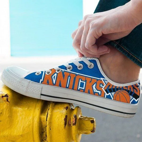 new york knicks mens low cut sneakers cut