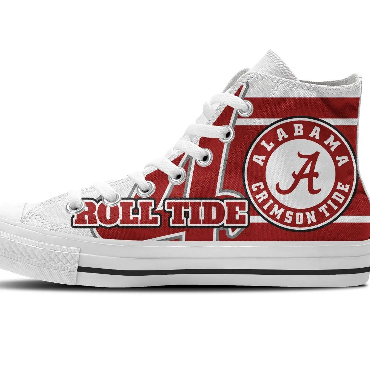 nick saban ladies high top sneakers