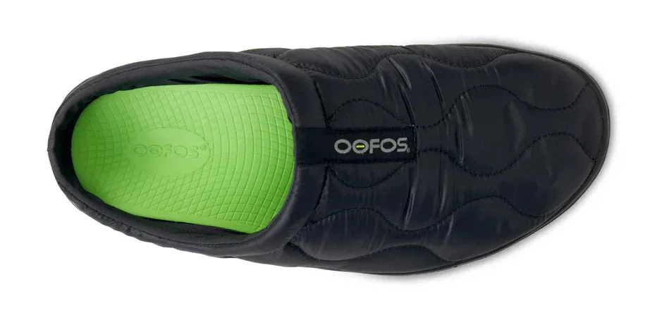 Oofos Men’s Oocoozie Thermo Mule Men Black