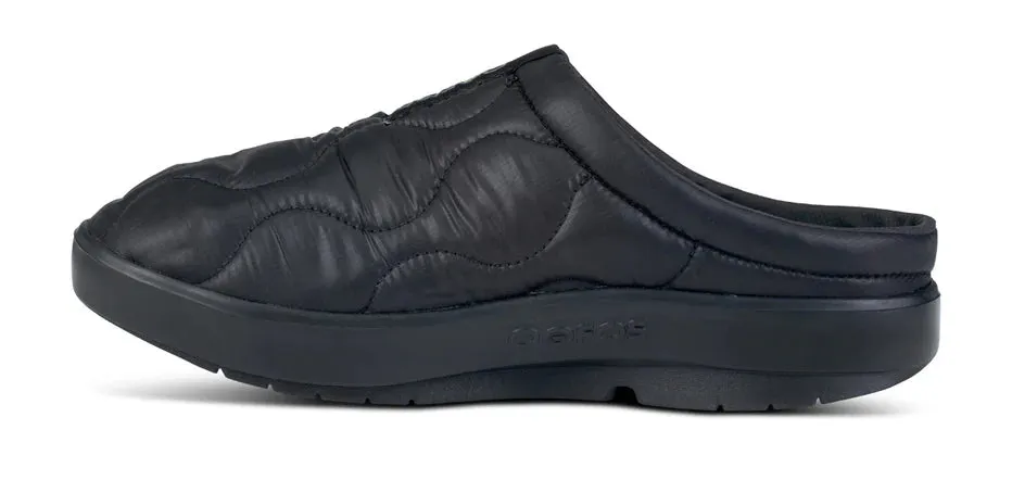 Oofos Men’s Oocoozie Thermo Mule Men Black