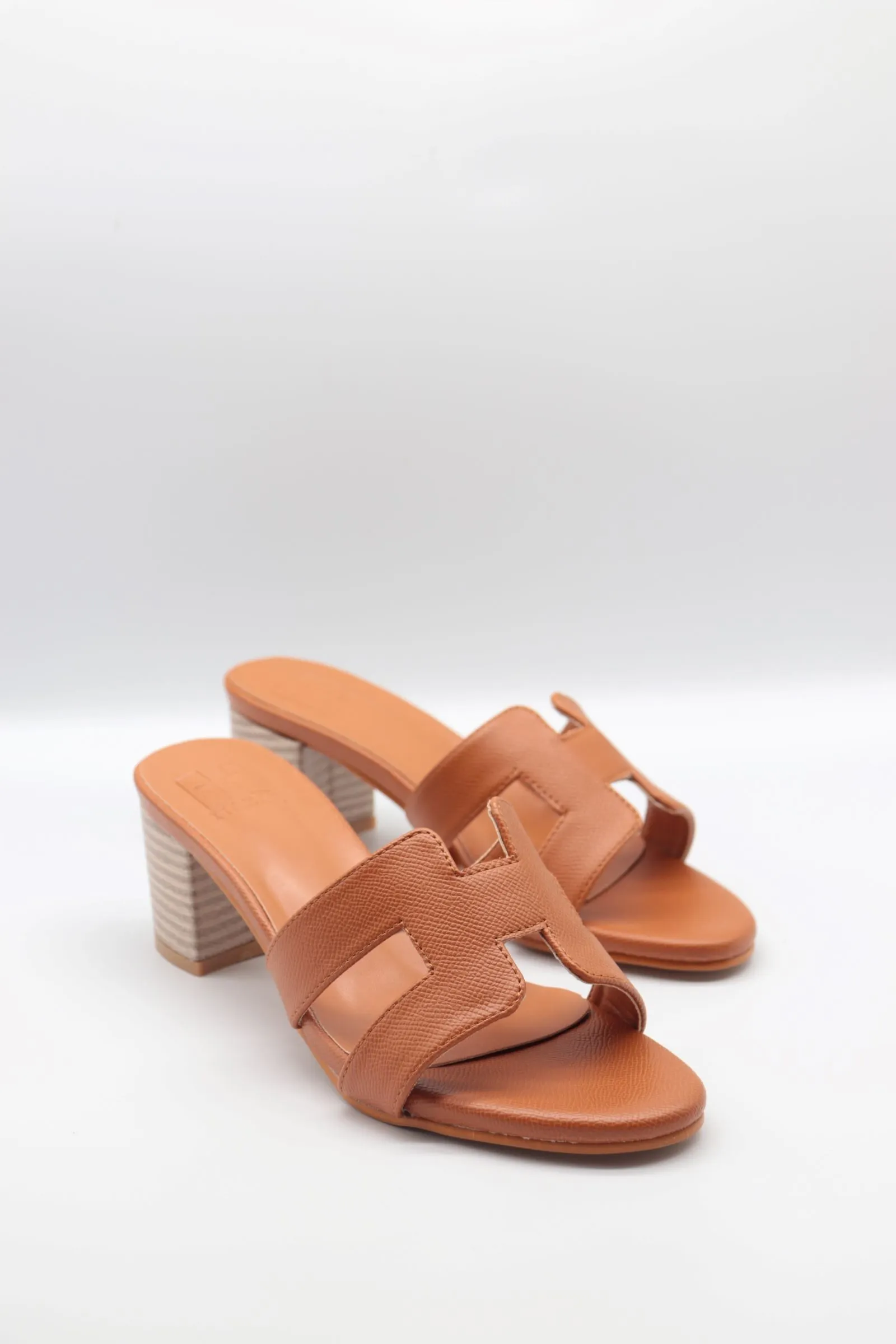 Open Block Heel