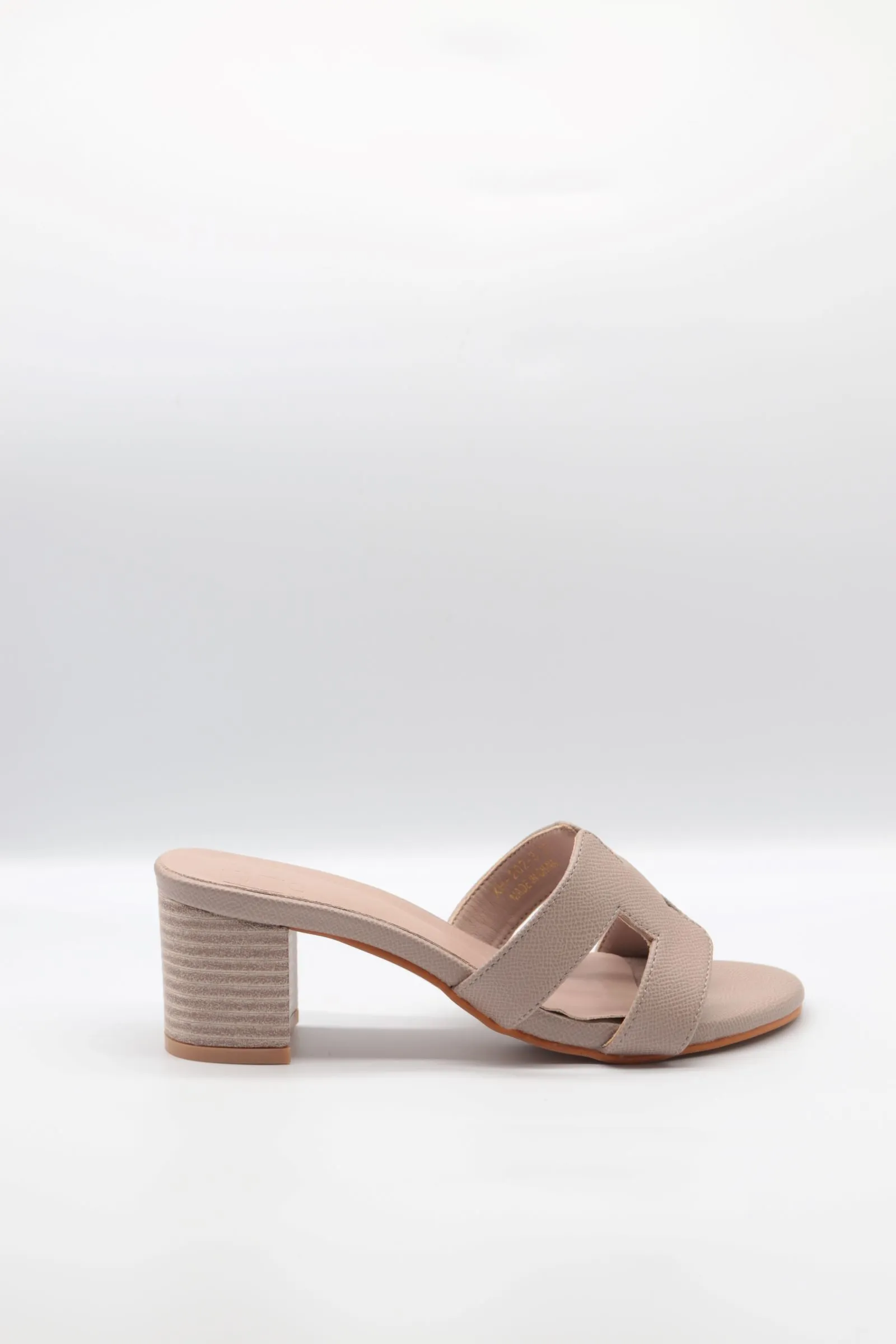 Open Block Heel