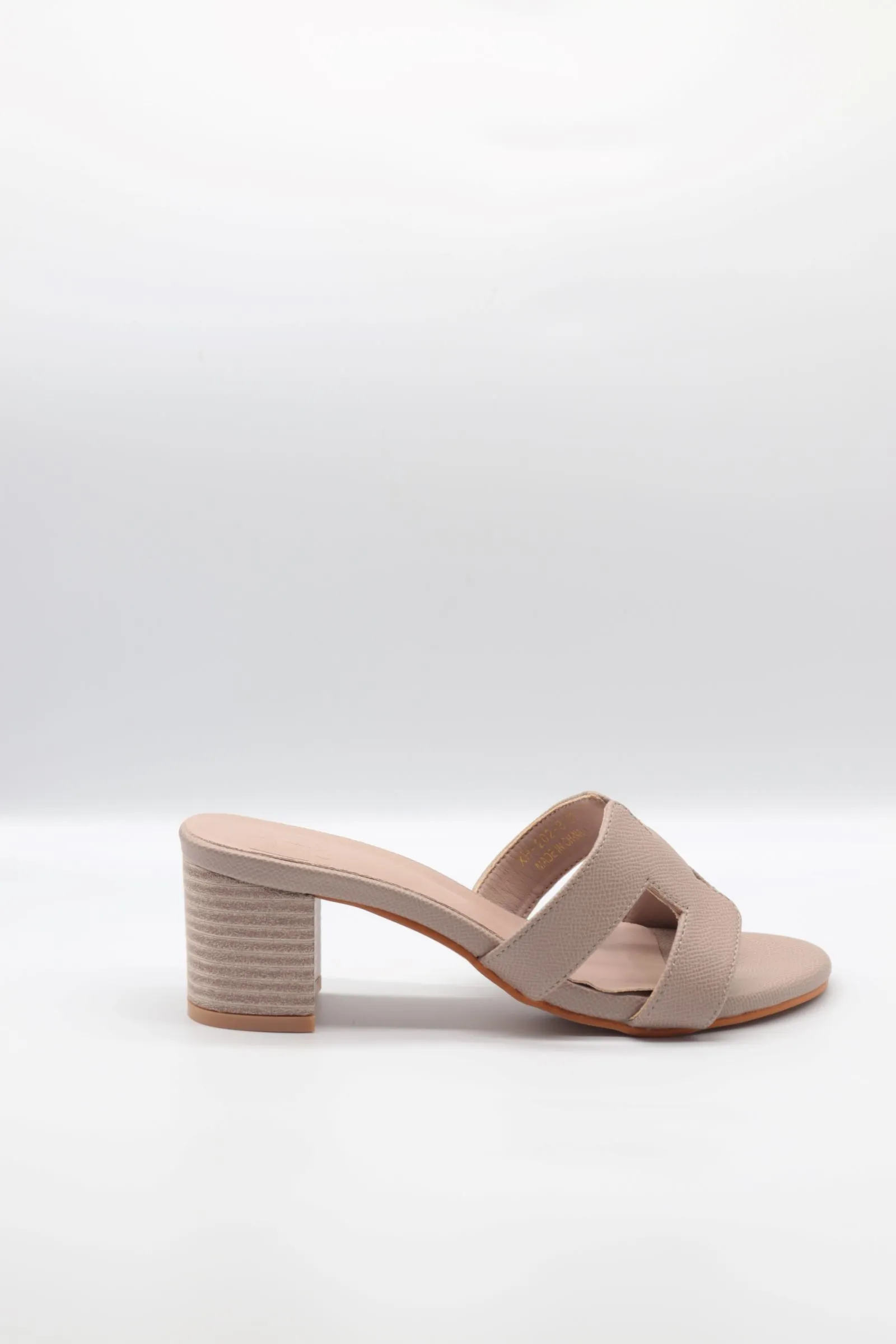 Open Block Heel