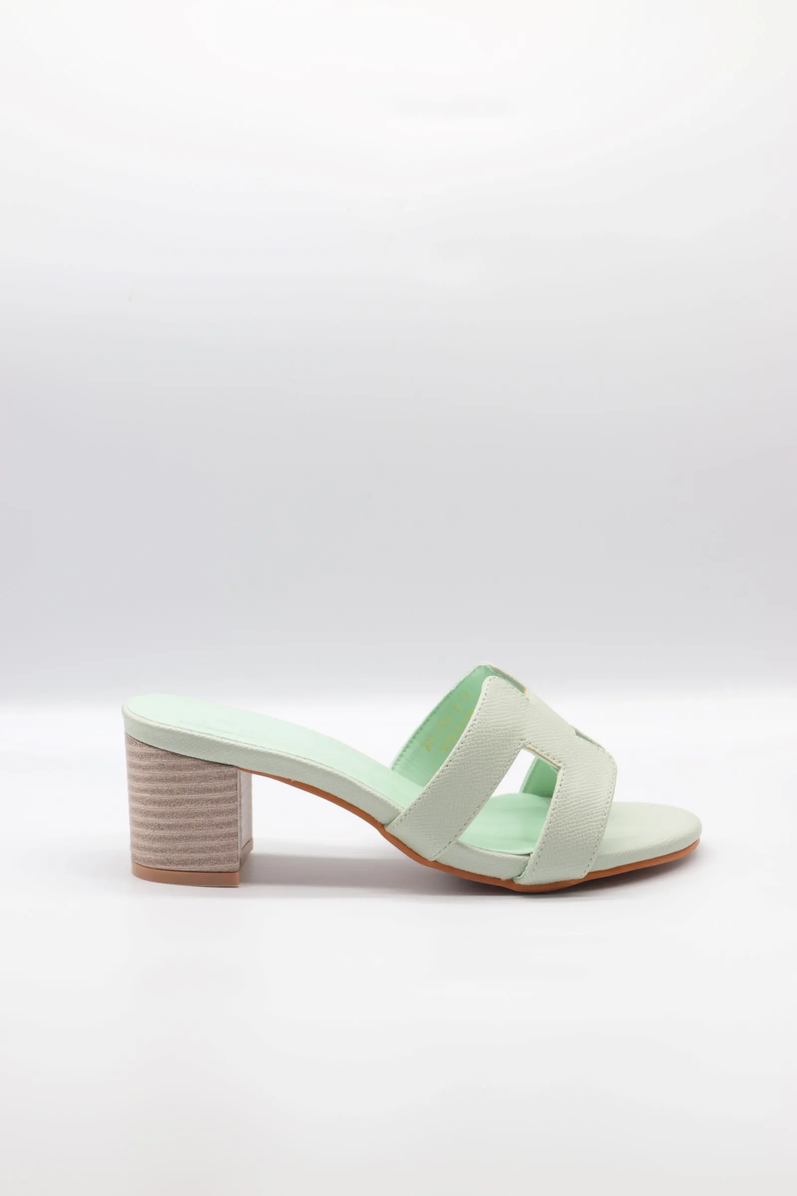 Open Block Heel