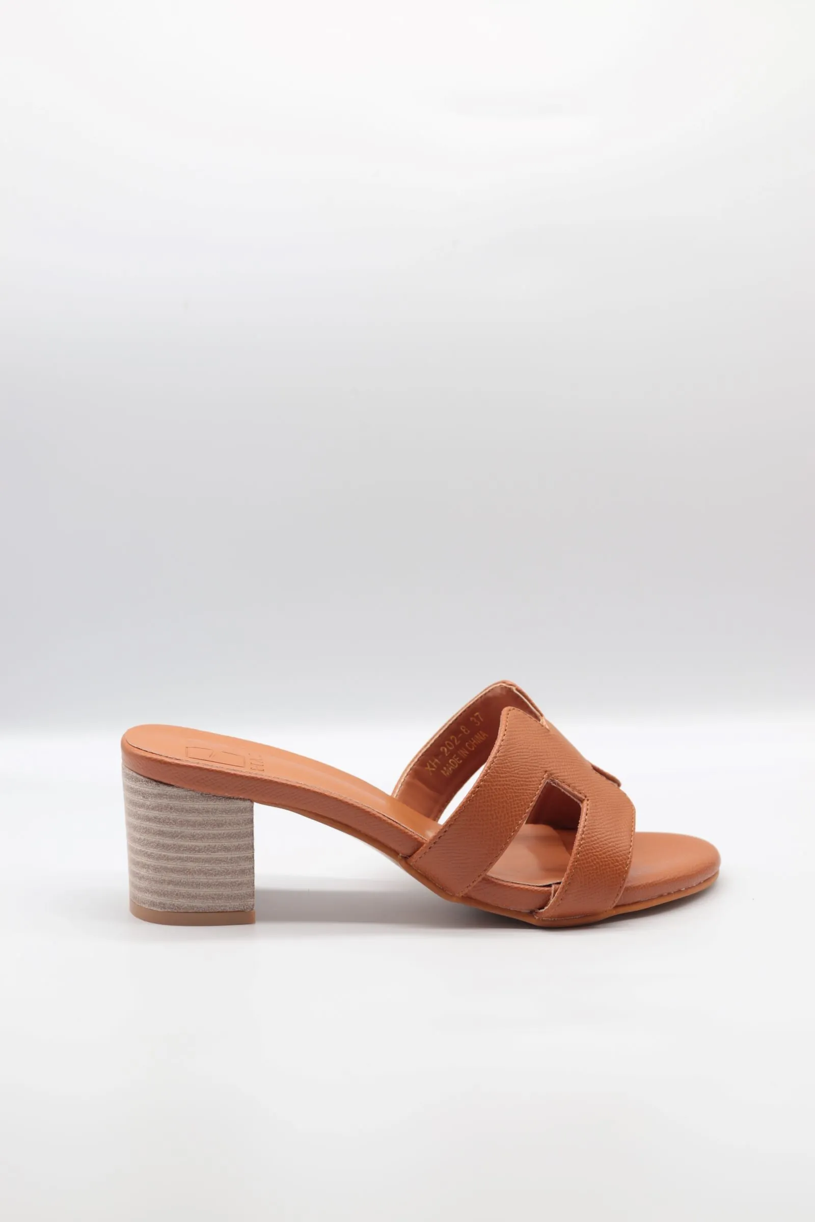 Open Block Heel