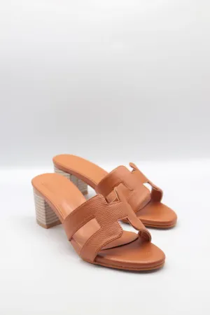 Open Block Heel