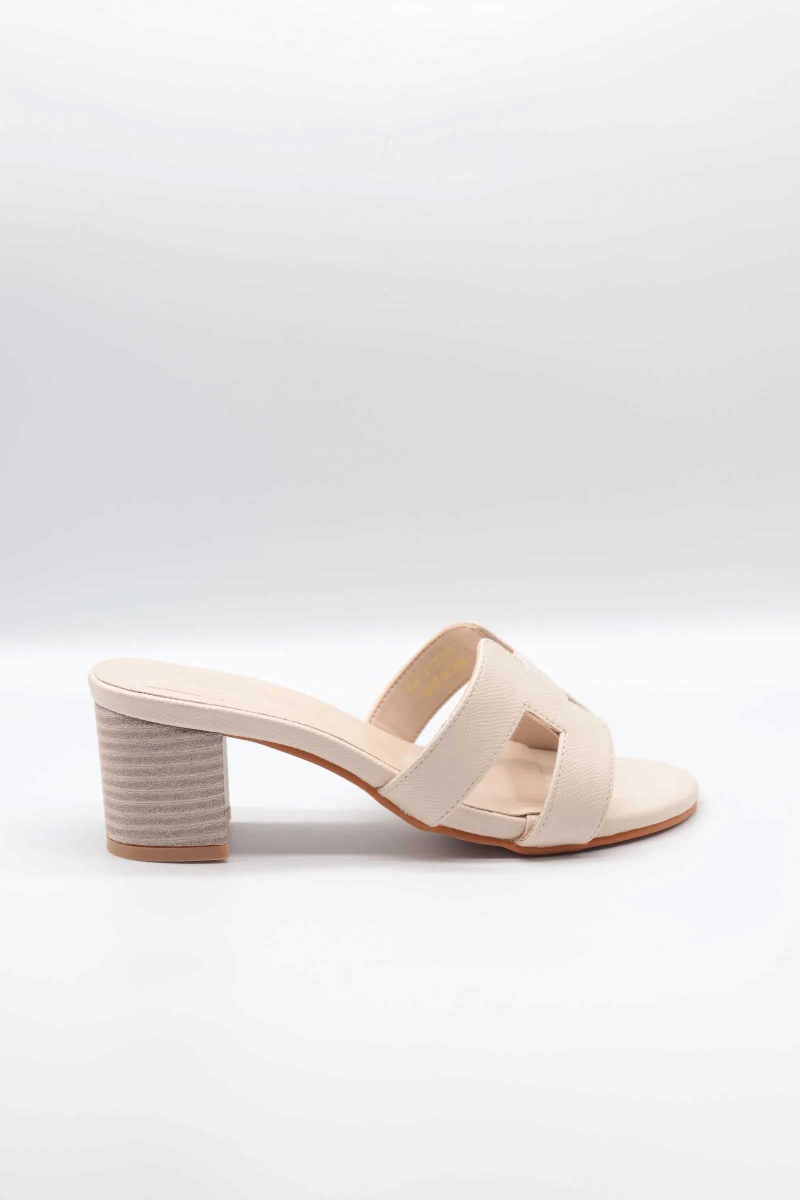 Open Block Heel