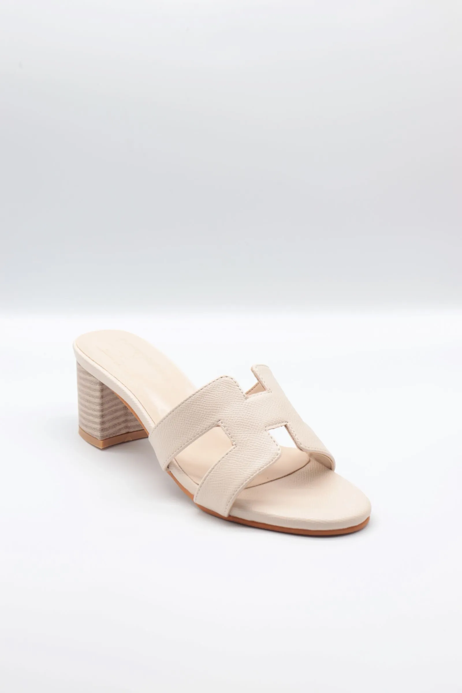 Open Block Heel