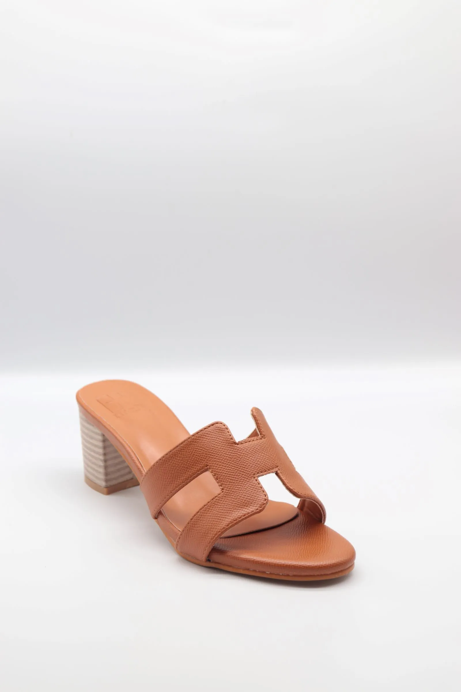 Open Block Heel