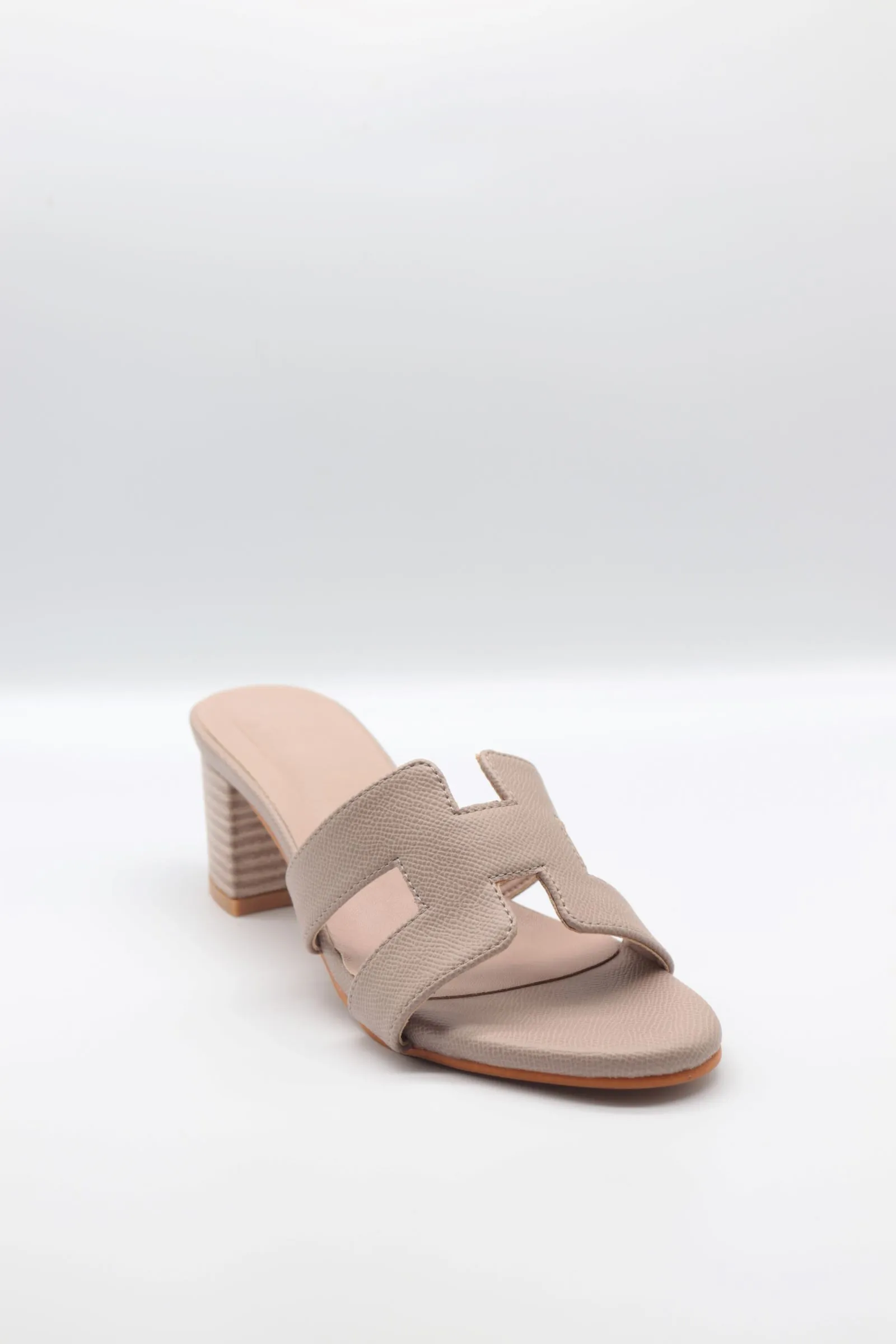 Open Block Heel