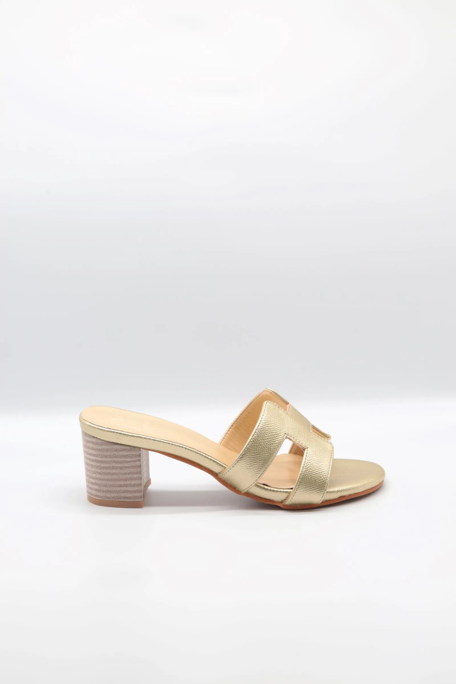 Open Block Heel
