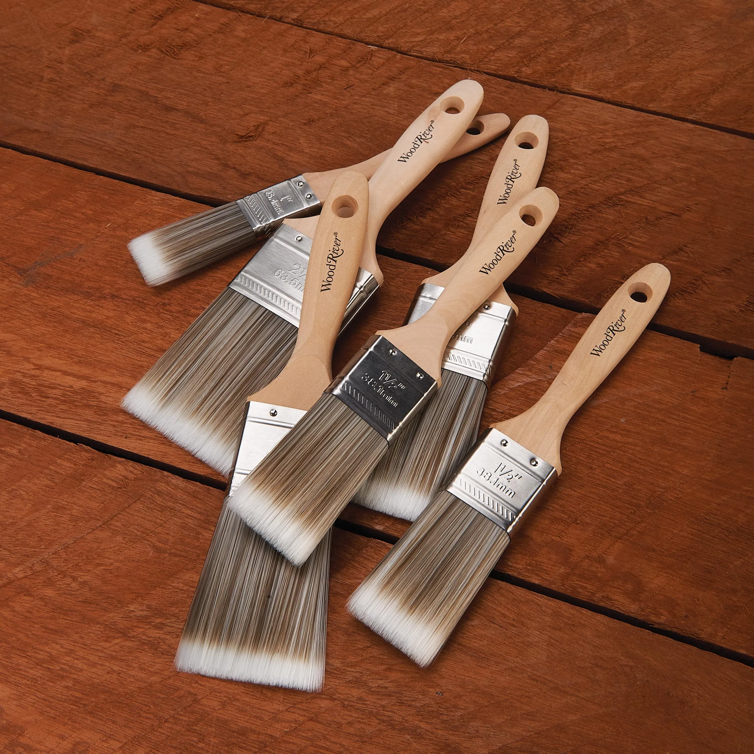 Paint Brush Sets - 6 Piece