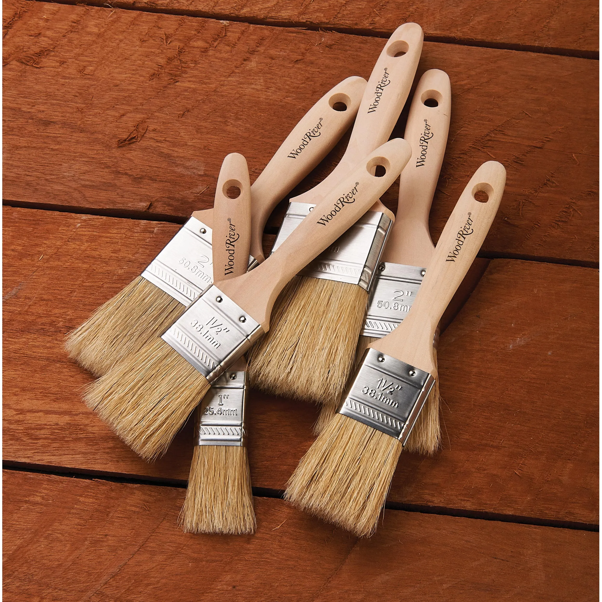 Paint Brush Sets - 6 Piece